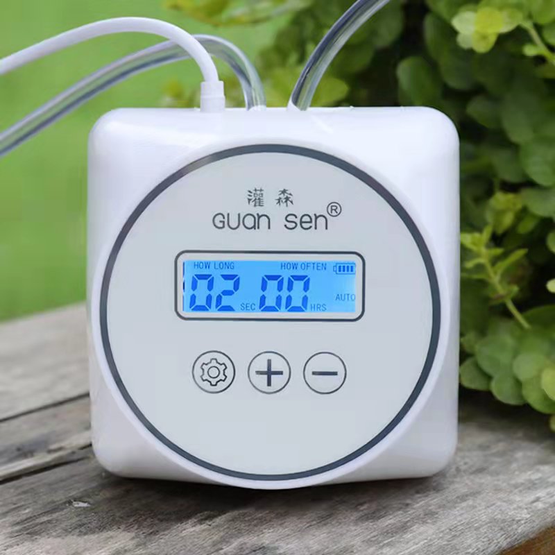 Smart Garden Water Timer - 水ポンプ,タイマーシステム,自動庭の植物コントローラー,水やり装置のセット,新しいコレクションを備えたインテリジェントなシステム