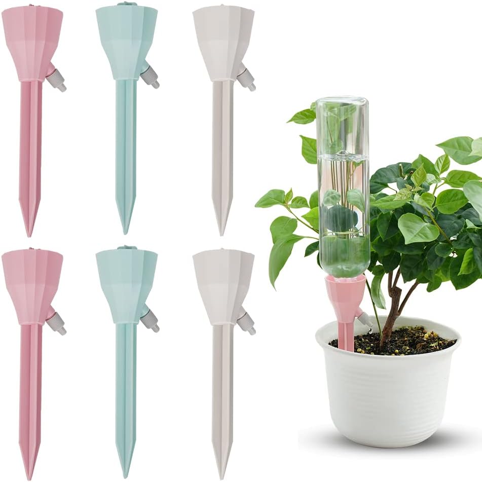 Smart Garden Sensors - 自動点滴灌漑システム 調整可能な水滴器 自動給水 観葉植物 温室 庭園キット