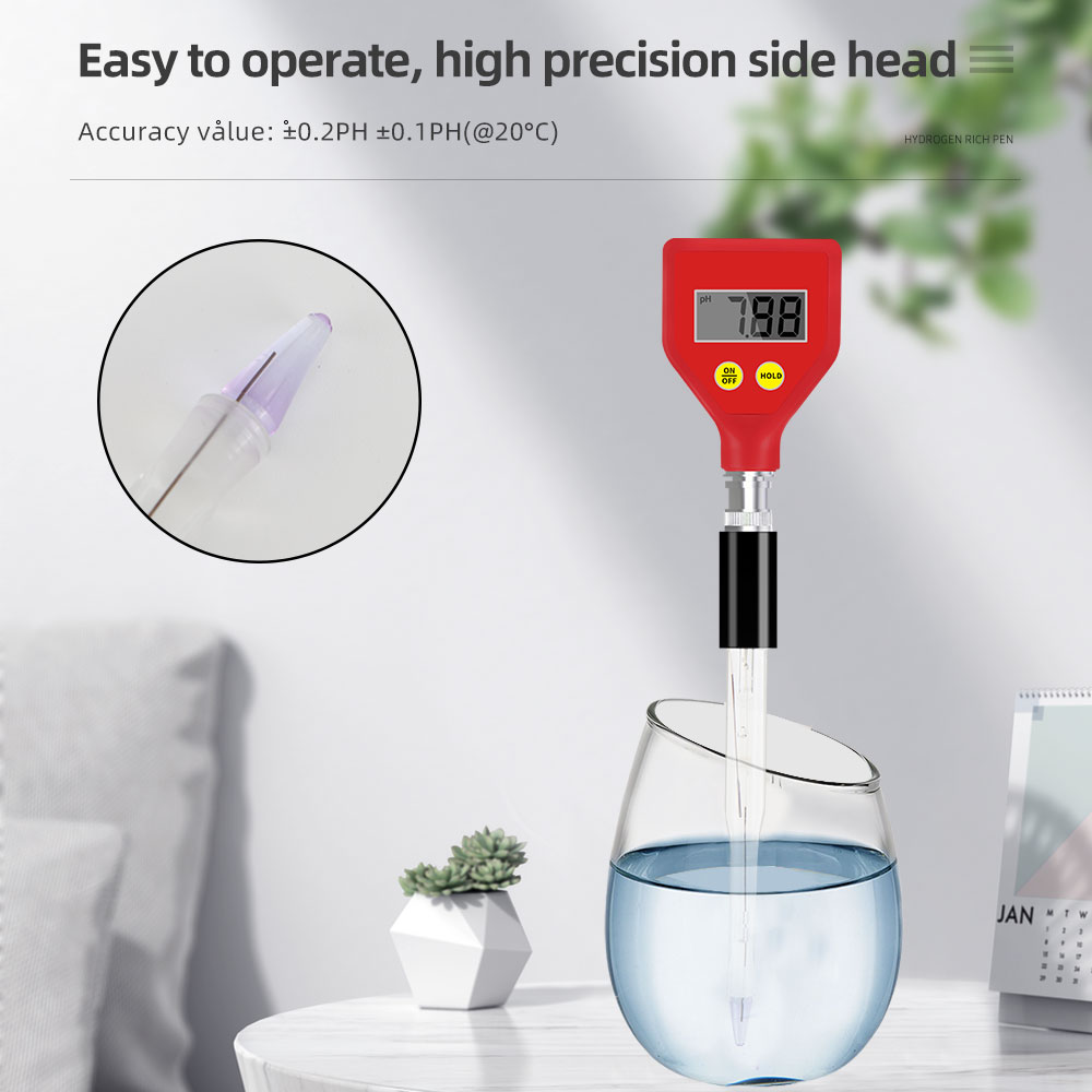 Soil Test Digital - PH-98108 PHメーター シャープガラス電極 測定範囲0.00～14.00 PH 水、食品、チーズ、牛乳、土壌のPH測定用