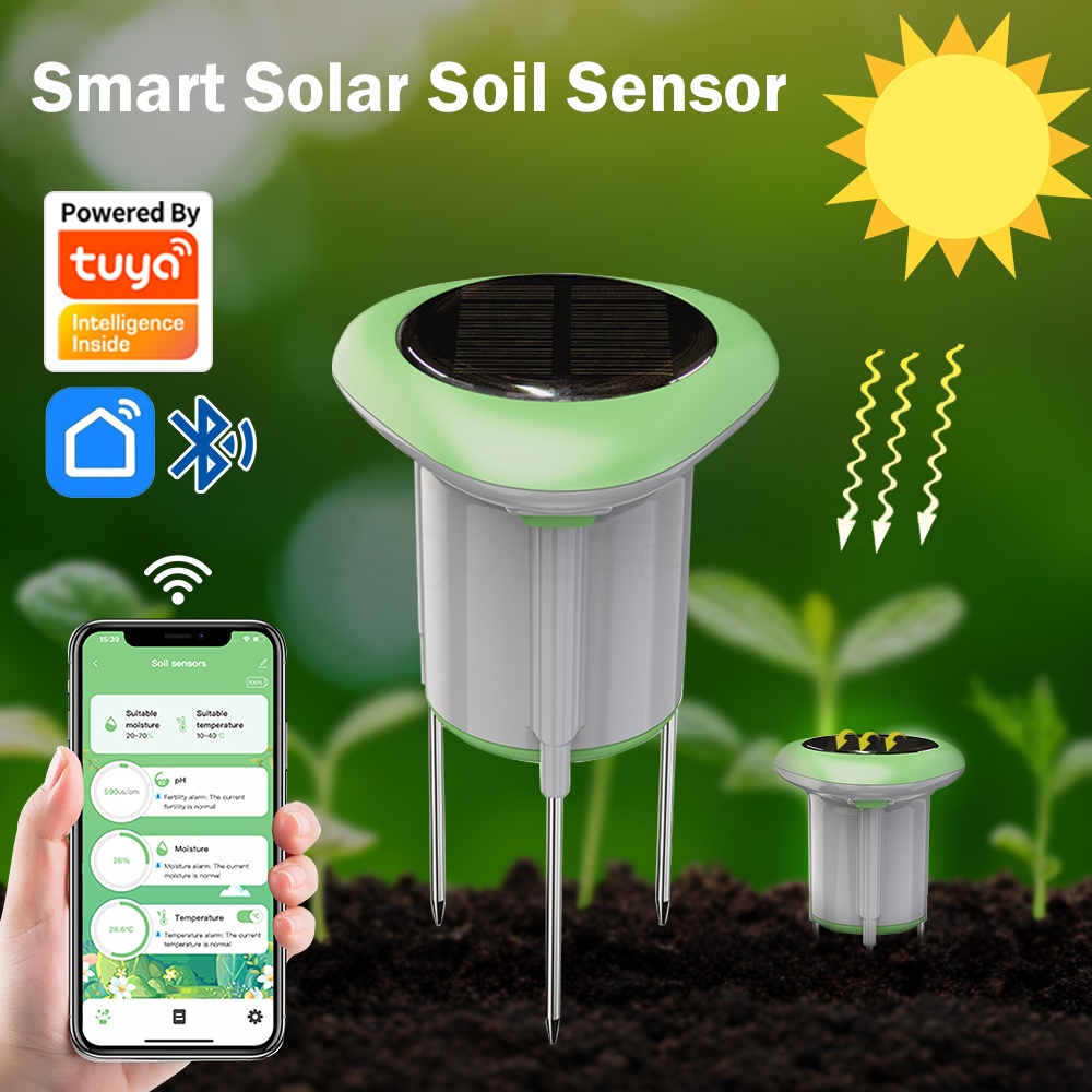 Tuya WIFI スマートソーラー土壌センサーテスター E - Smart Urban Garden のレビューと価格