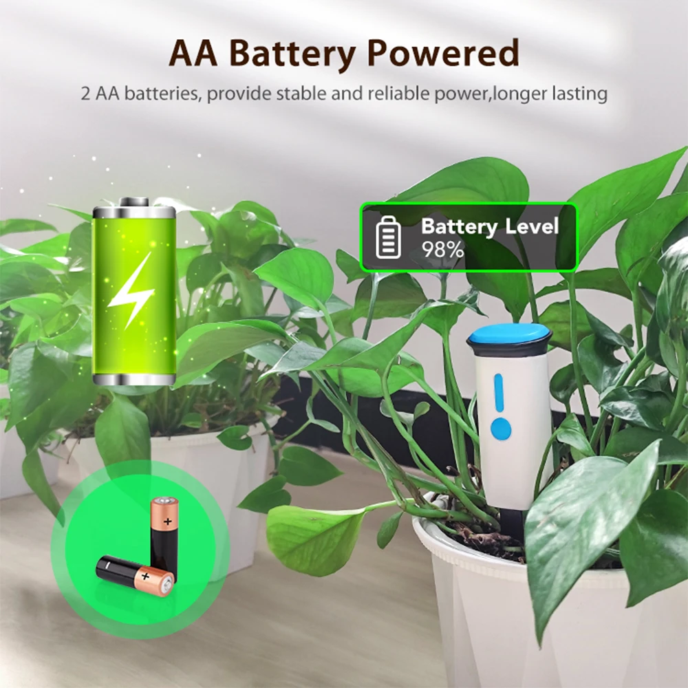 Haozee Tuya スマート WiFi 土壌水分センサー - Smart Garden Sensors のレビューと価格