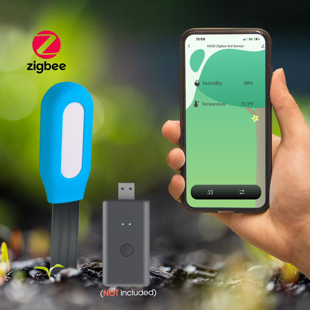 1 個 Tuya Zigbee 土壌センサー湿度温度水分検出 - Smart Garden Sensors のレビューと価格