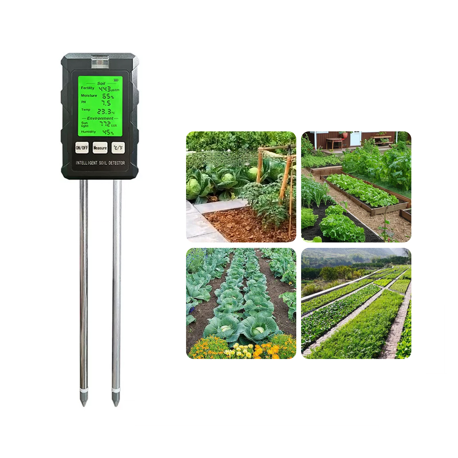 【2026年新製品】高精度6in1土壌PHテスター 湿度・栄 - Soil Test Digital のレビューと価格