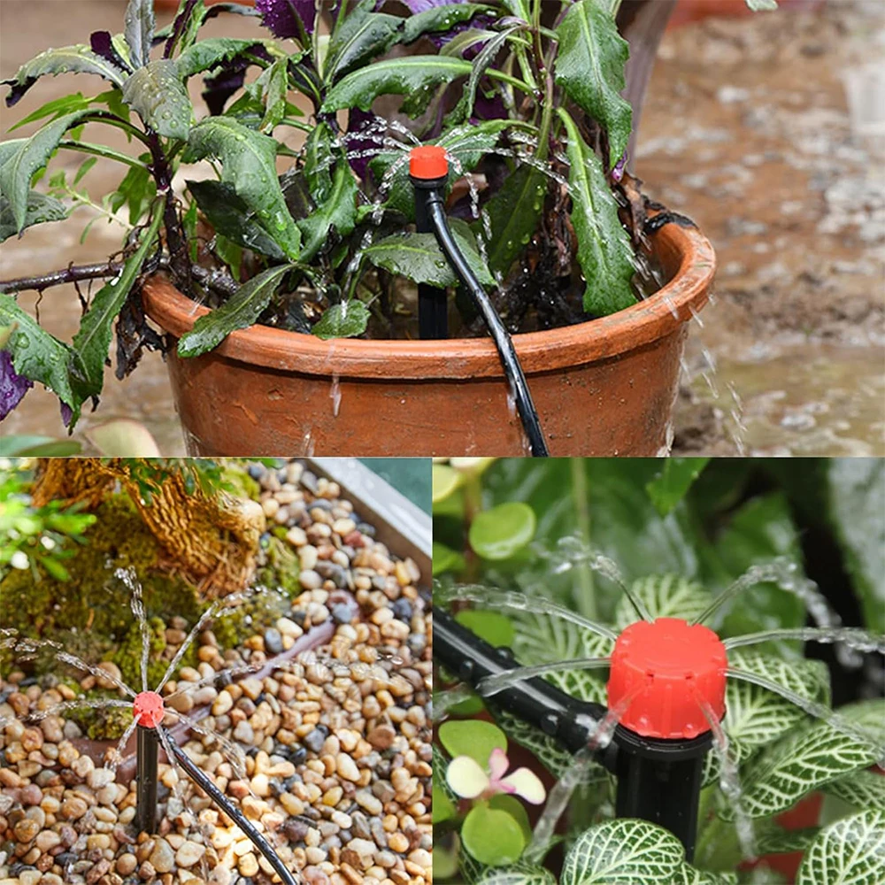 ガーデン点滴灌漑自動散水システムキット 1/4インチ 13C - Smart Urban Garden のレビューと価格