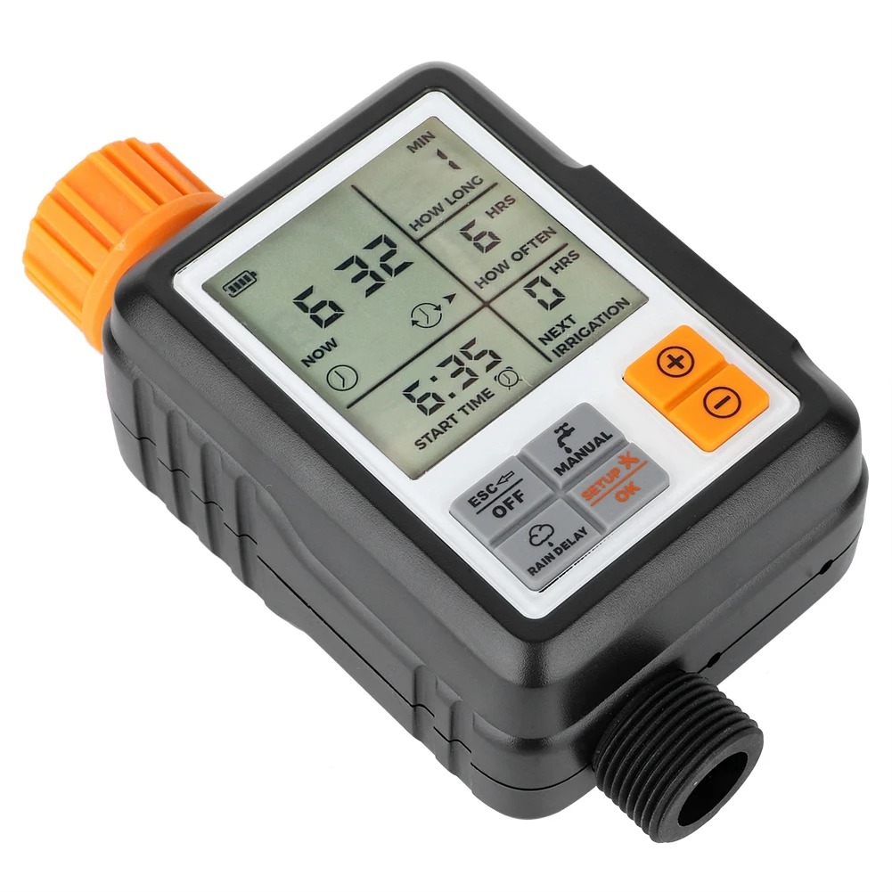 電子式ガーデンウォータータイマー、自動スマート大型LCDディ - Smart Garden Water Timer のレビューと価格