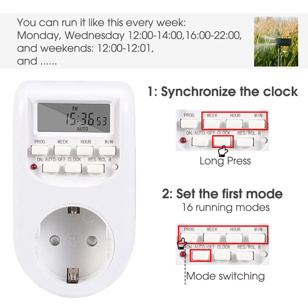 110-220V電源 自動給水ポンプ タイミングスプレーキッ - Smart Urban Garden のレビューと価格
