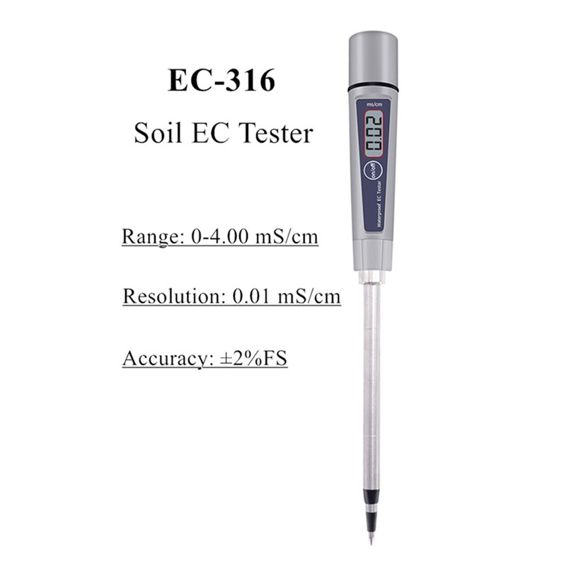 A84E-Tester デジタル ATC EC-316 土壌 - Soil Test Digital のレビューと価格