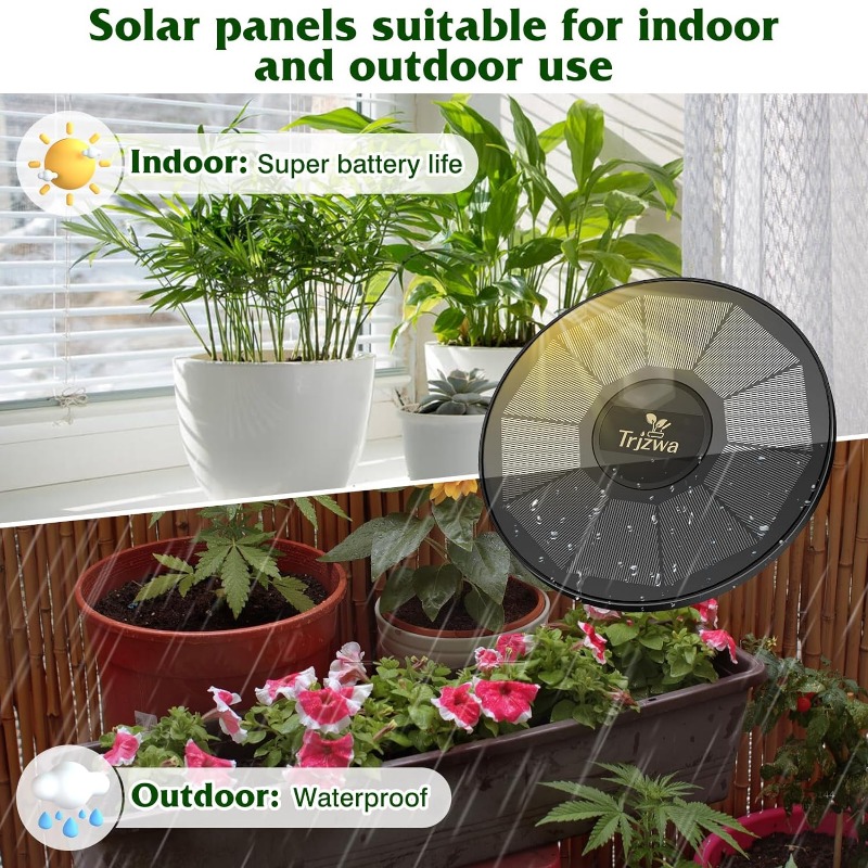 ソーラー灌漑装置 温室灌漑 点滴灌漑キット 15Mホース付き - Smart Urban Garden のレビューと価格