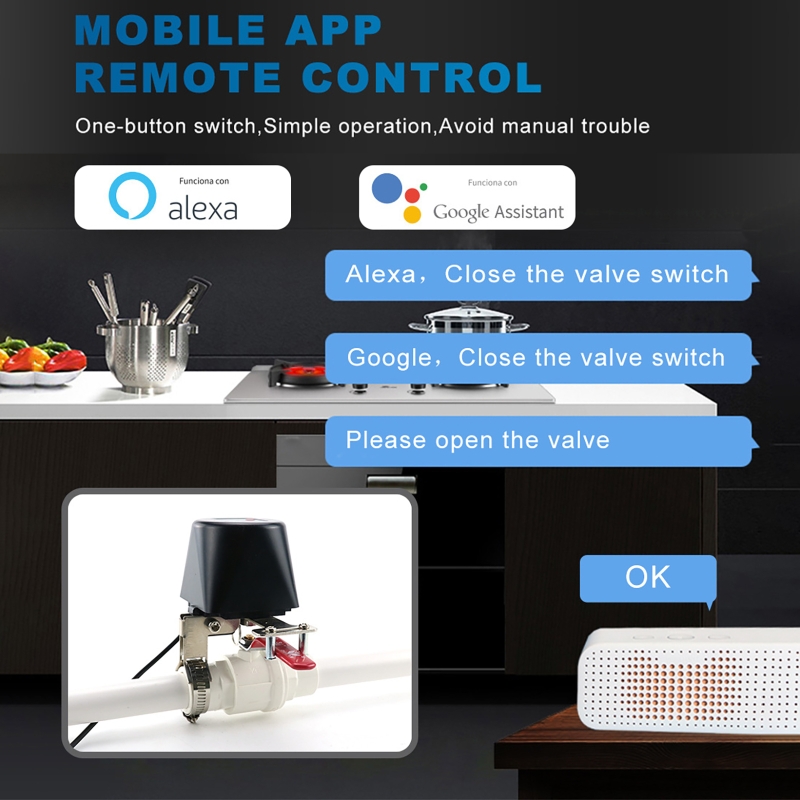 Tuya スマートガスバルブ WIFI ガーデンウォーターシ - Smart Garden Water Timer のレビューと価格