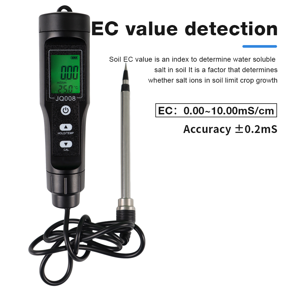 2 in 1 土壌 EC/温度検出器 ハンドヘルド土壌 EC - Soil Test Digital のレビューと価格