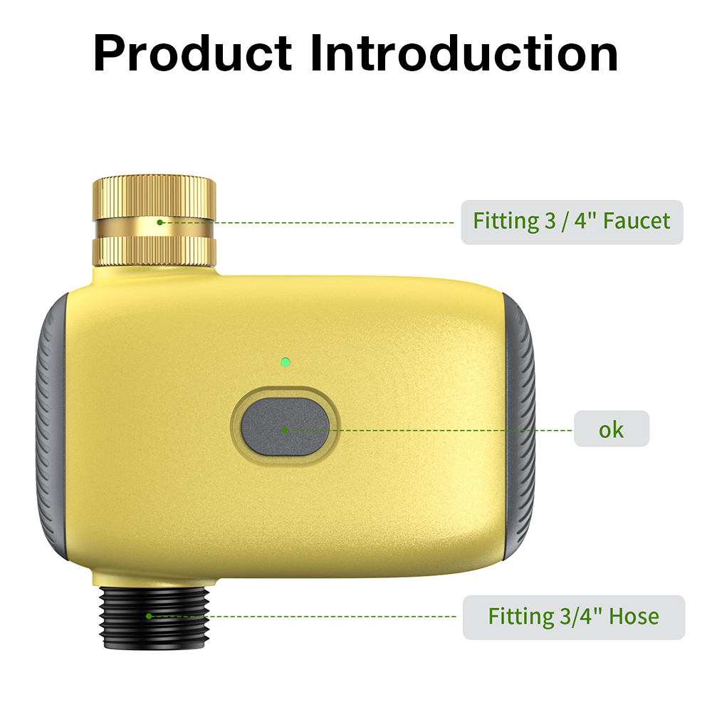 スマートデジタル水タイマー、ガーデンタイミング灌漑自動防水散 - Smart Garden Water Timer のレビューと価格