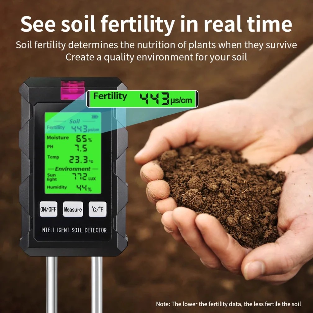 6 in 1 土壌検出器 土壌テスター PH 温度 湿度 太 - Soil Test Digital のレビューと価格