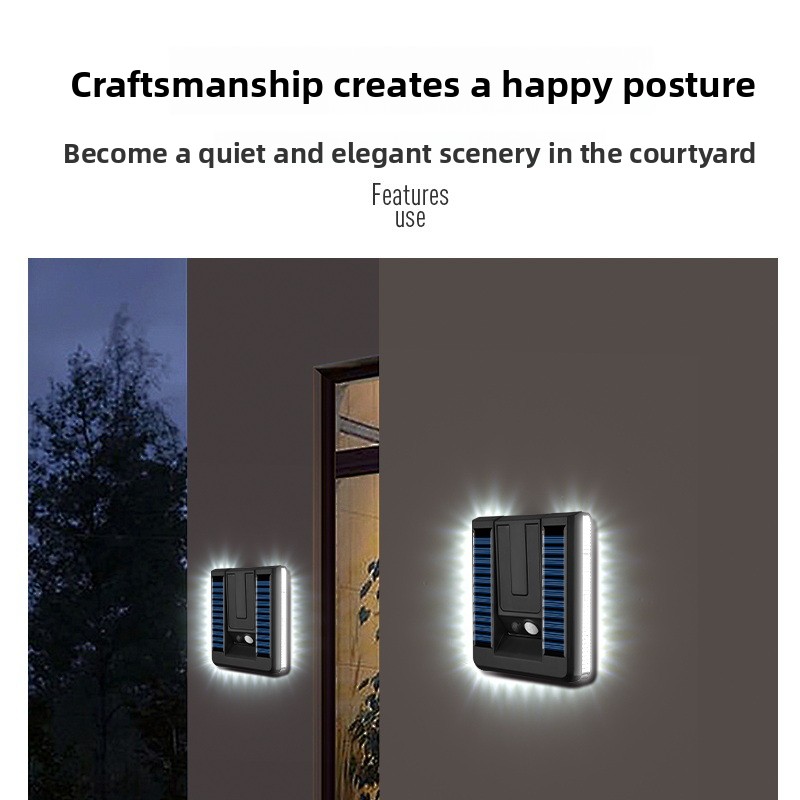 新しいスマート屋外折りたたみソーラーウォールランプヨーロピア - Smart Garden Sensors のレビューと価格