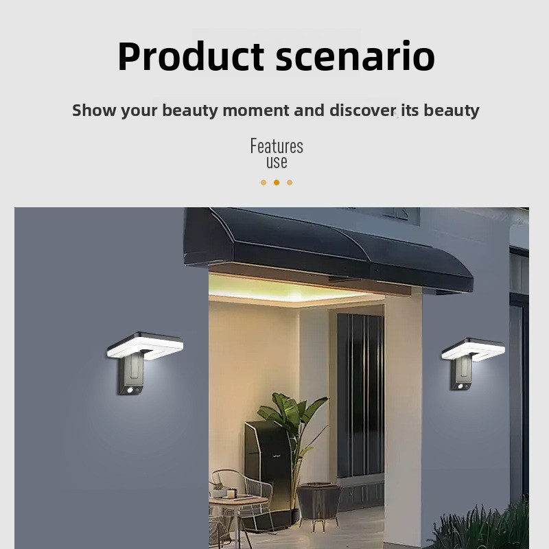新しいスマート屋外折りたたみソーラーウォールランプヨーロピア - Smart Garden Sensors のレビューと価格